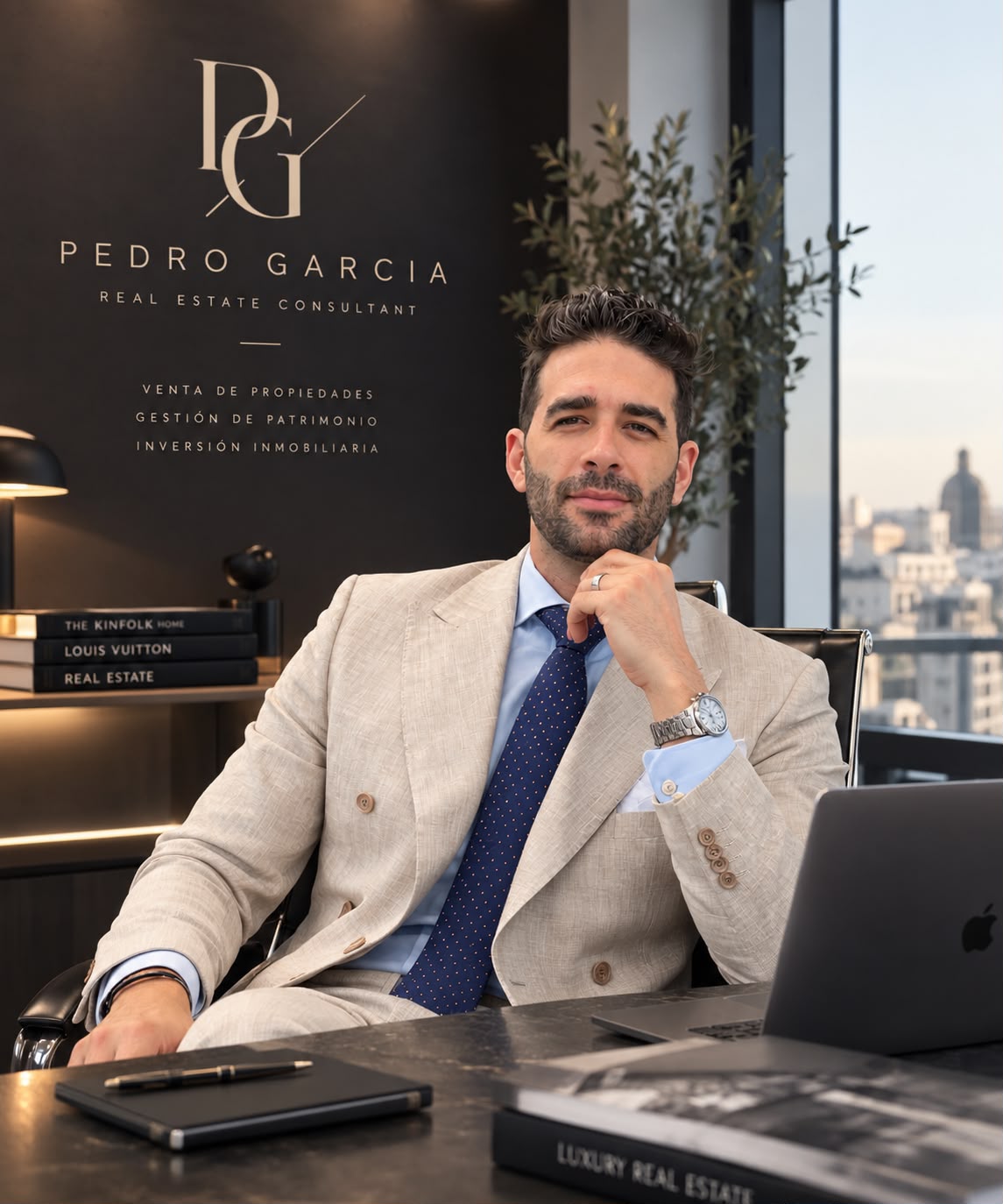 Pedro García, consultor inmobiliario en Madrid